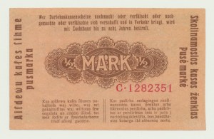 Kaunas 1/2 mark 1918, ser. C
