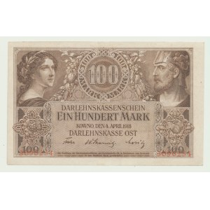 Kowno, 100 marek 1918