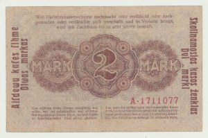 Kaunas 2 Mark 1918, ser. A