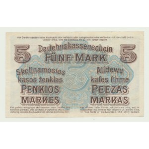 Kaunas 5 marques 1918, ser. D
