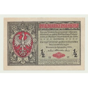 1/2 marki polskiej 1916 jenerał, seria A