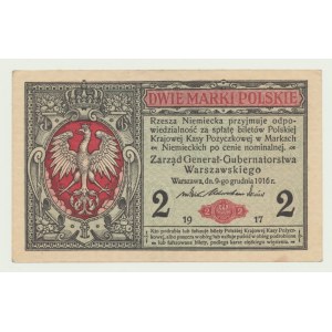 2 marks 1916, general, B series
