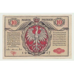 10 Polnische Mark 1916, General, ser. A