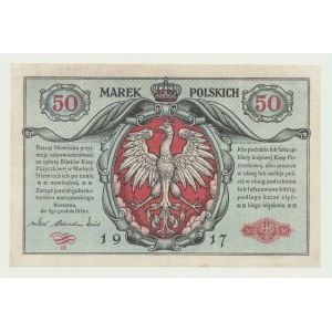 50 marchi polacchi 1916, generale, ser. A
