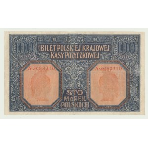 100 marks 1916 Général, ser. A