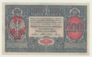 100 marek 1916 jenerał, ser. A, 6 cyfr