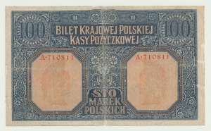 100 marek 1916 jenerał, ser. A, 6 cyfr