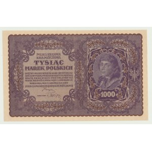 1000 marchi polacchi 1919, 2a serie O