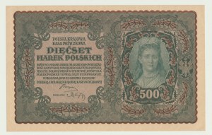 500 marks polonais 1919, 1ère série BB