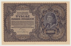 1000 Polish marks 1919, 3rd Series AH