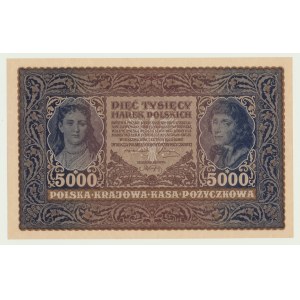 5000 Polish marks 1919, 3rd Series T