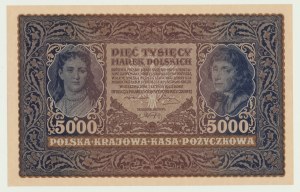 5000 Polish marks 1919, 3rd Series T