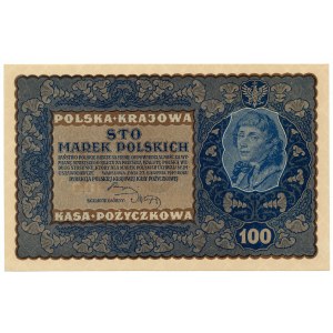 100 polských marek 1919, IE Série J