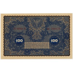 100 Polnische Mark 1919, IE Serie J