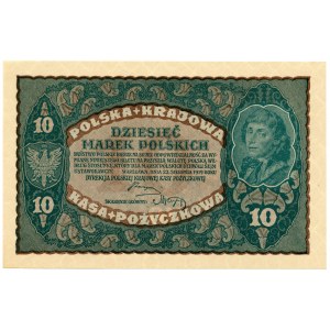 10 známek 1919 , 2. série CP