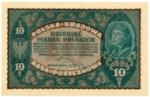 10 známok 1919 , 2. séria CP