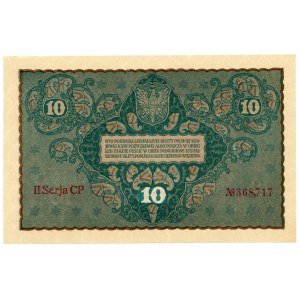 10 známek 1919 , 2. série CP