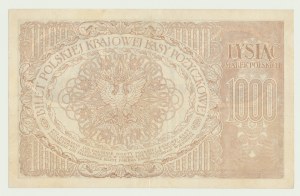 1000 polnische Mark 1919, ser. ZAB Nr. 373431*
