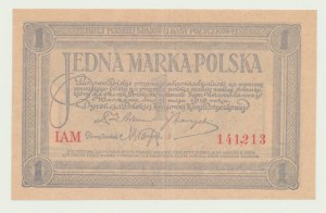 1 marque polonaise 1919, mai, ser. IAM