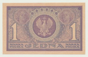 1 Polish mark 1919, May, ser. IAM