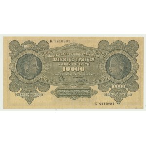 10,000 marks 1922, series K