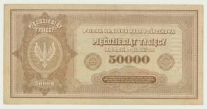 50,000 marks 1922, series O