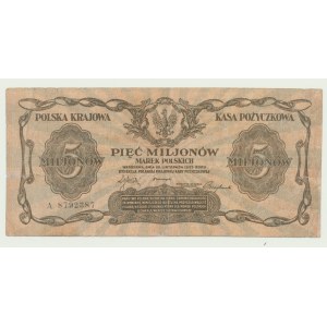 5 milionů polských marek 1923, ser. A
