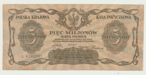 5 millions de marks polonais 1923, ser. A