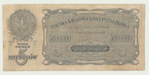 5 Millionen polnische Mark 1923, ser. A