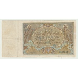 10 złotych 1926 - seria CR, rzadki rocznik