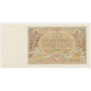 10 złotych 1929, seria AN