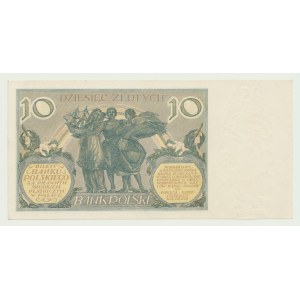 10 złotych 1929, seria AN