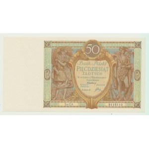 50 złotych 1929, ser. EA