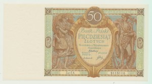 50 złotych 1929, ser. EA