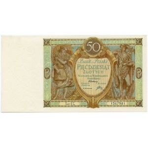 50 zlotých 1929, séria. EC