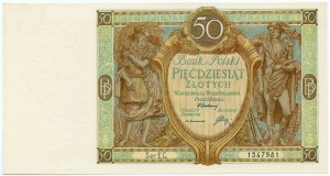 50 zl. 1929, ser. EC