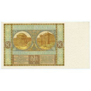 50 złotych 1929, ser. EC