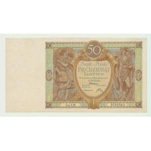 50 zlotých 1929, séria. EM