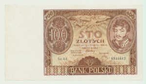100 złotych 1932, ser. AX