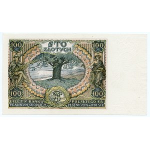 100 zloty Poniatowski, 9.11.1934, serie CD