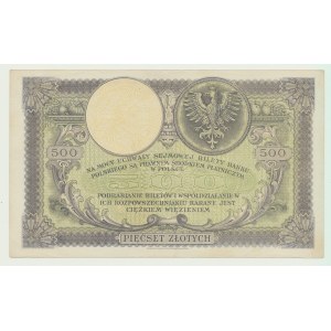 500 Zloty Kosciuszko, 28.02.1919, Serie SA