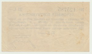 1 zł 1942, Asygnacja Kontrybucyjna, pierwszy rzadki rocznik