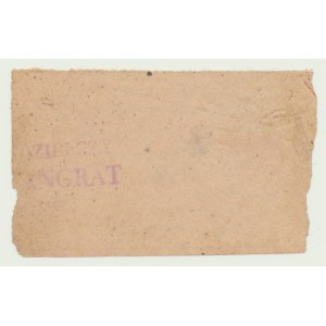 Occupation, Menck, Kruger &amp; Sohn, Warschaw, 20 eggs 1943, delivery and exchange receipt for sugar