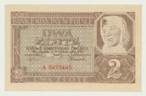 2 złote 1940, ser. A