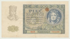 5 złotych 1940, ser. B