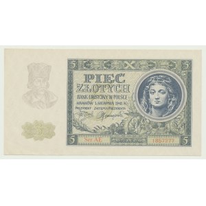 5 złotych 1941, seria AE