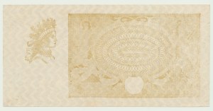 10 zloty 1940, une seule couleur en sous-impression, rare