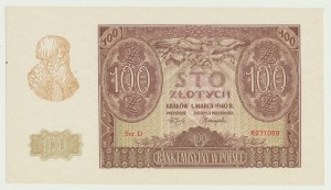 100 zlotých 1940, série D