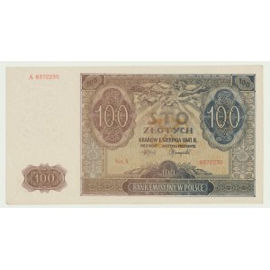 100 Zloty 1941, Serie A