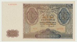 100 zlotých 1941, série A